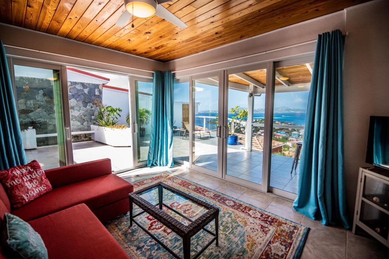 Fantastic Penthouse At Sunset Serenade Suites Cruz Bay 外观 照片